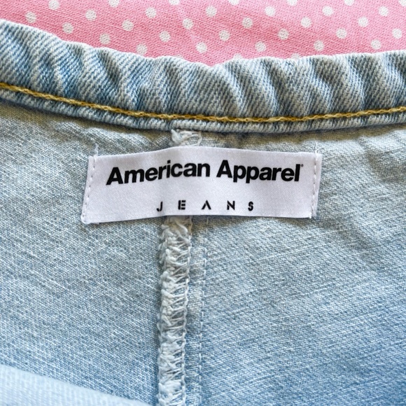 American Apparel jeans shorts size M - Picture 2 of 10